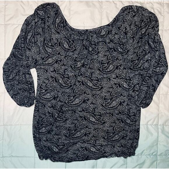 Michael Kors 3/4 sleeve Blouse Size Small - Picture 5 of 5